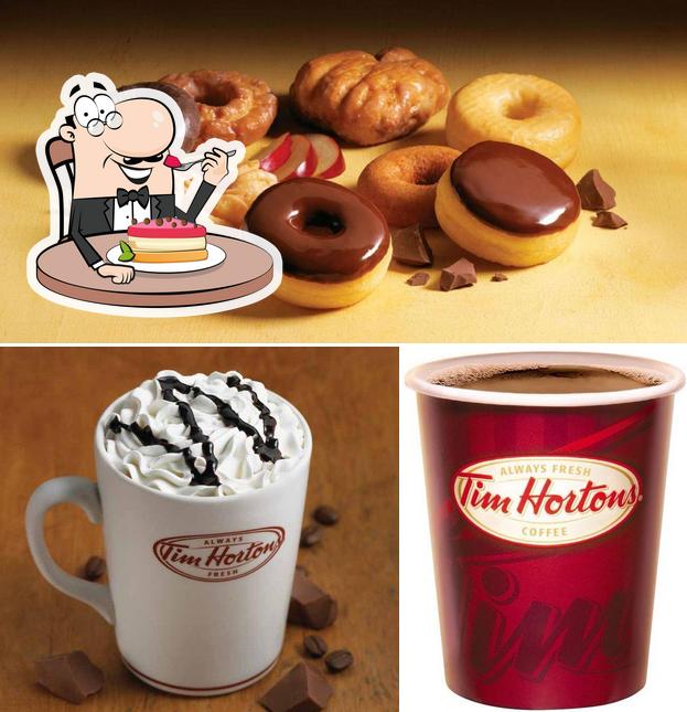 Tim Hortons propose une éventail de desserts