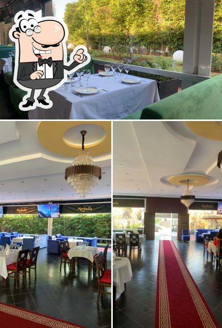 L'intérieur de Marbella - Restaurant Lounge Bar