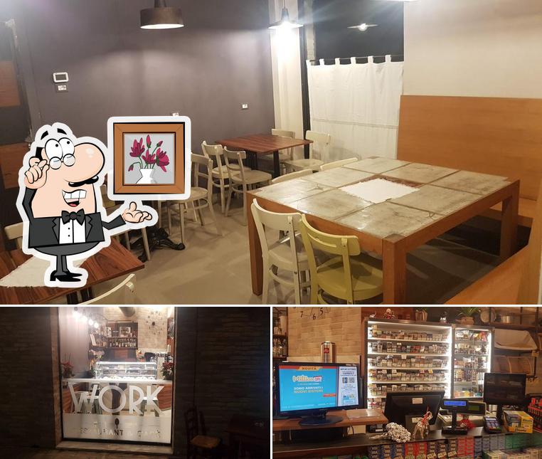 Dai un'occhiata agli interni di Work Restaurant & Café -TABACCHERIA26