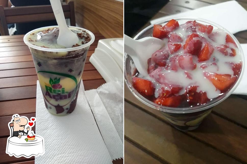 Rei do Açaí provê uma seleção de pratos doces