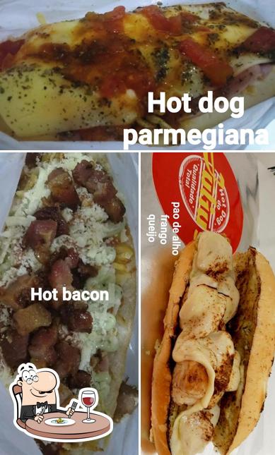 Comida em Hot dog do juliu's o melhor de barra mansa