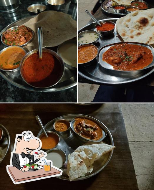 Food at Lakshmi Dhaba