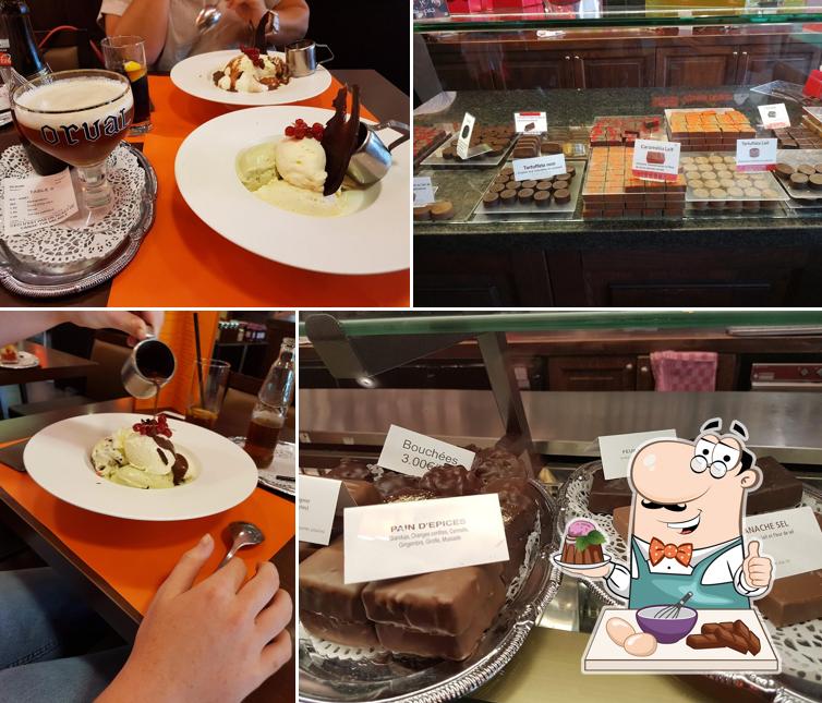 Les Chocolats d'Edouard offre une éventail de desserts