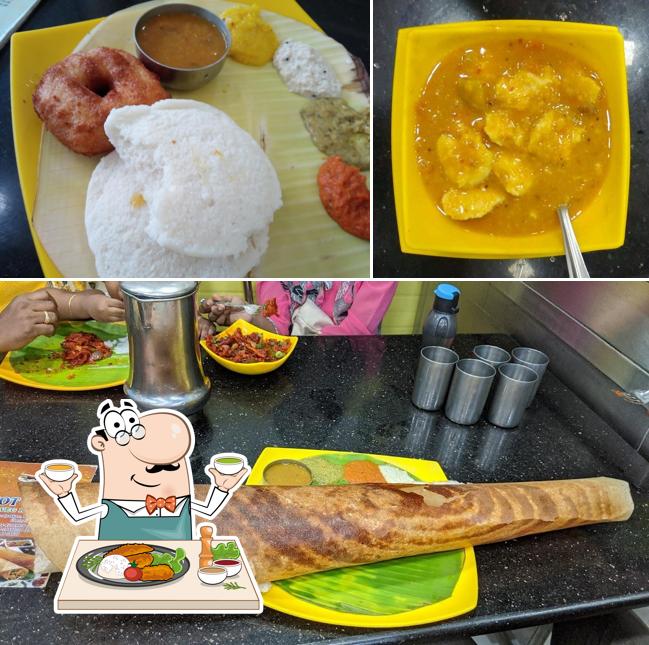 Food at Hot Dosai