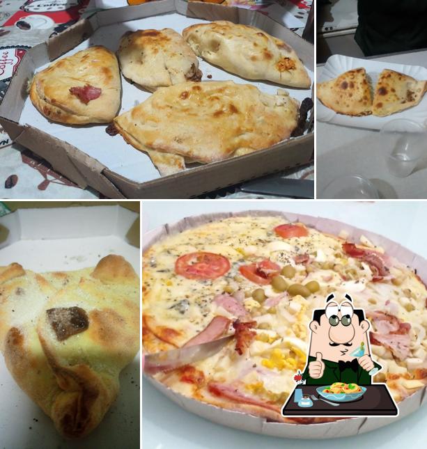 Comida em Pizzaria França