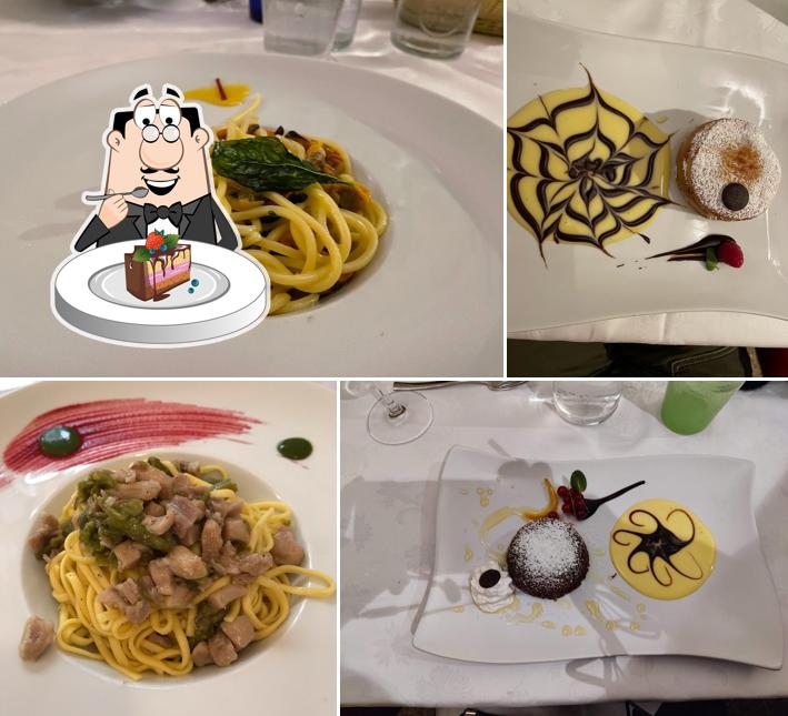 Torta al cioccolato al Osteria dei Cavalieri
