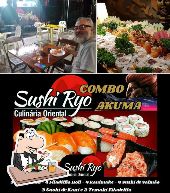 O Sushiryo se destaca pelo comida e interior