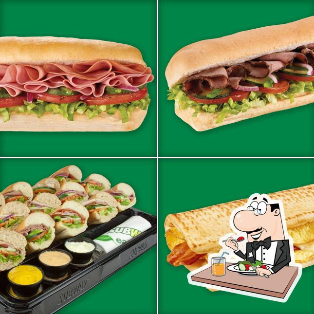 Nourriture à Subway