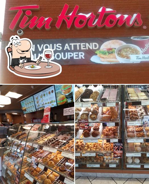 Nourriture à Tim Hortons