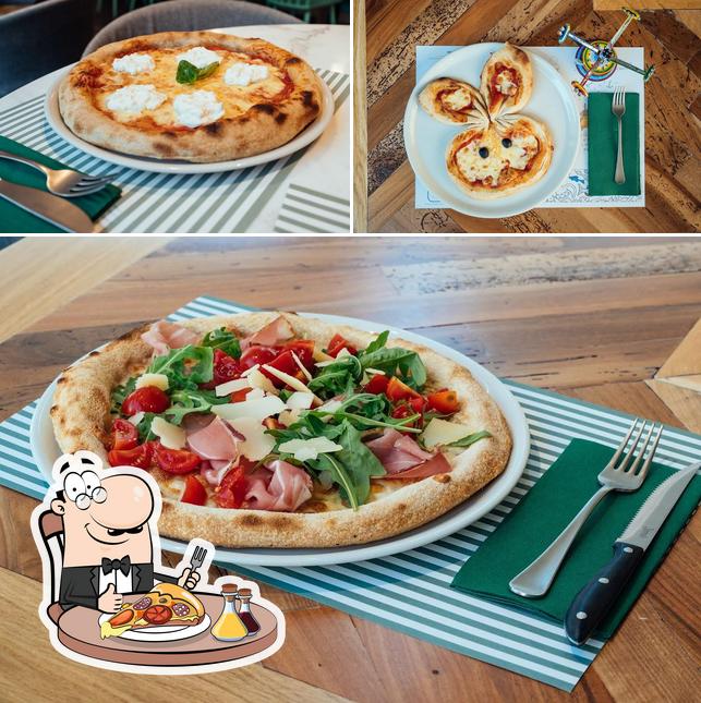 Pick pizza at Benvenuto Family Restaurant - Verona