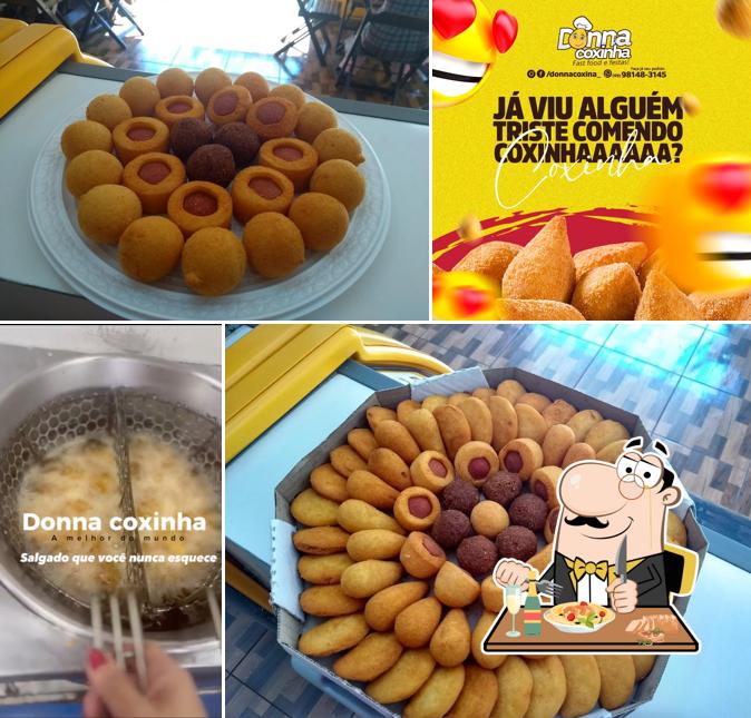 Comida em Donna Coxinha