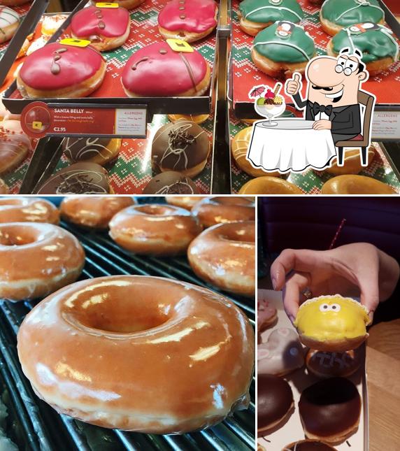 Krispy Kreme Blanchardstown te ofrece distintos postres