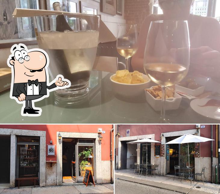 Gli interni di Oste Nero Coffee, Drink & Food