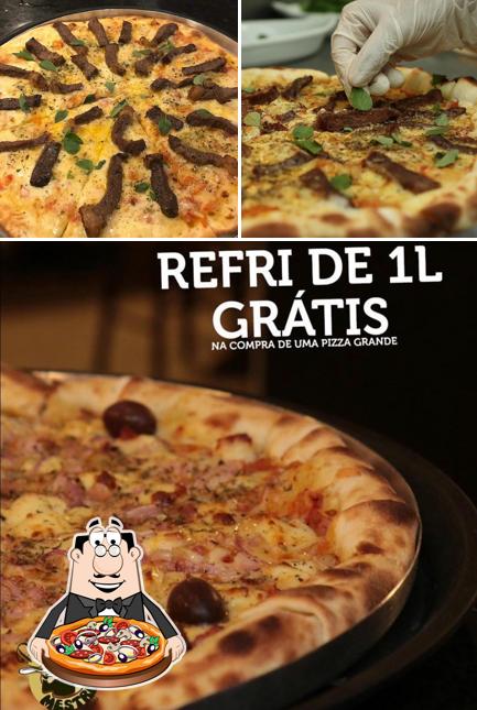 Consiga pizza no Pizza Bessa Shopping