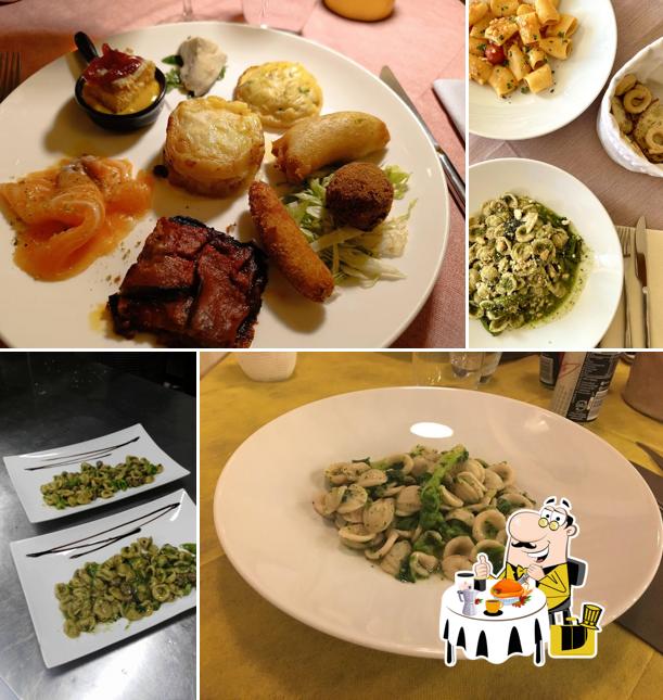 Cibo al Trattoria La Stazione