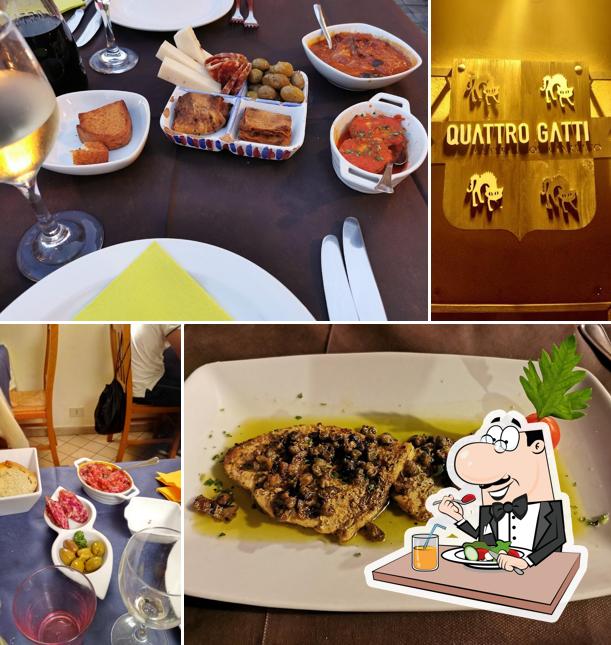 Comida en Quattro Gatti