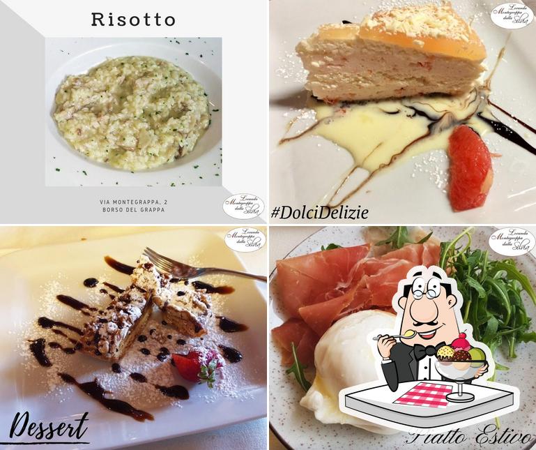 Locanda Montegrappa Ristorante Hotel propone un'ampia varietà di dessert