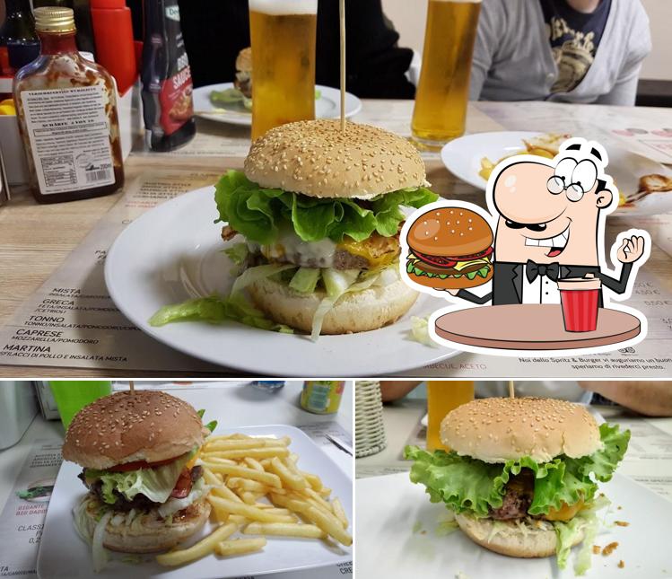 Les hamburgers de Spritz & Burger Desenzano d/Garda will conviendront une grande variété de goûts