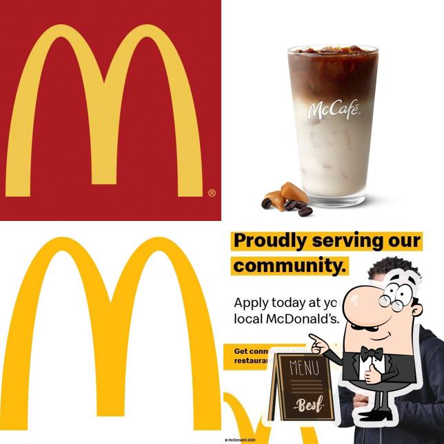 Look at the image of McDonald's