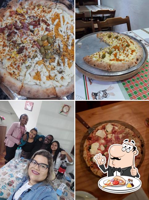 Consiga pizza no Pizzaria La Thereza