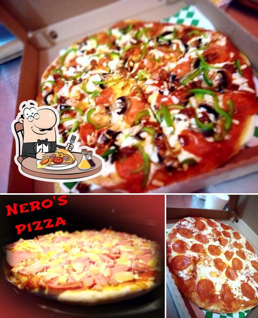 Order pizza at Nero's Pizza