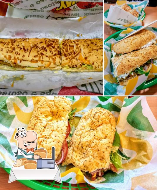 Pão-com-alho em Subway