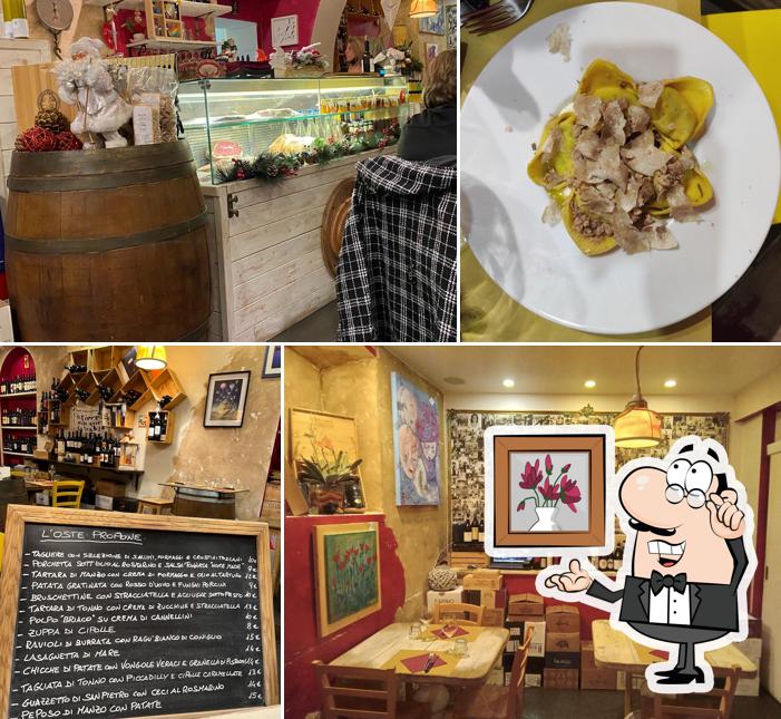 Dai un'occhiata agli interni di L'OSTEria