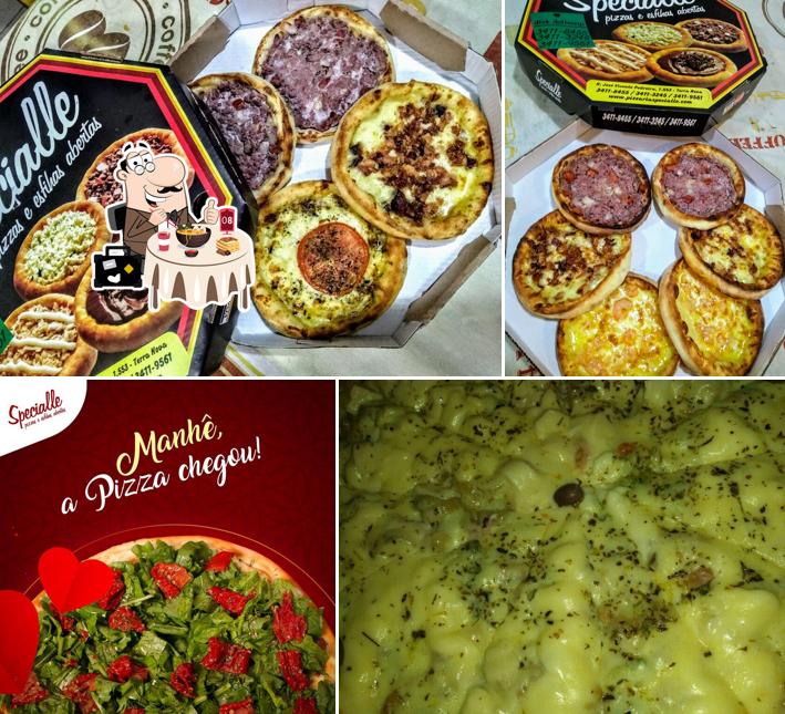 Platos en Specialle Pizzas e Esfihas