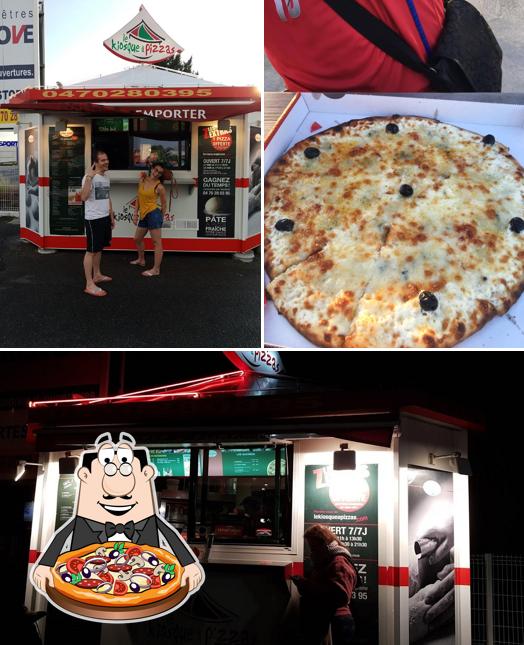 Pide una pizza en Le Kiosque à Pizzas