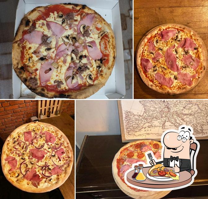 A Imperatore Pizzas au Feu de Bois Trélissac, vous pouvez déguster des pizzas