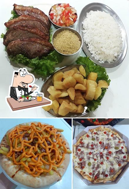 Comida em Pizzaria Venusta