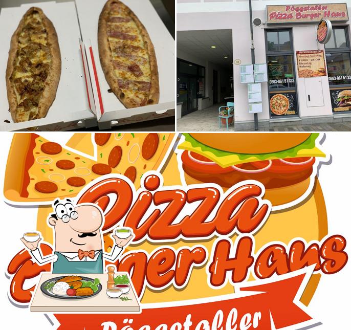 Comida en Pöggstaller Pizza & Burgerhaus