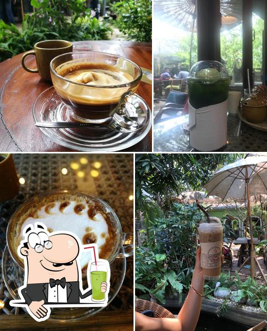 Насладитесь напитками из бара "Urban garden cafe"