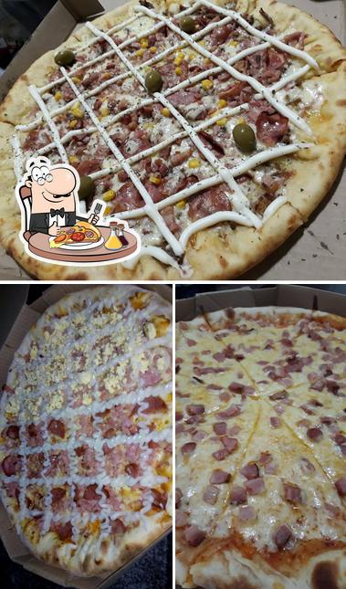 Consiga diversos tipos de pizza