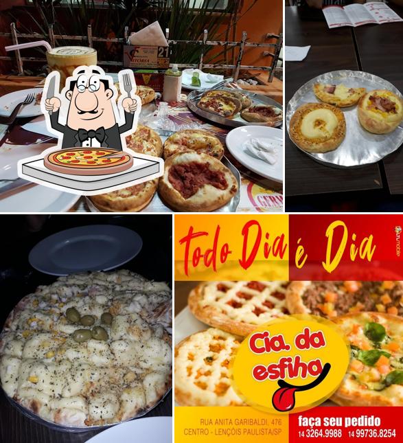 Consiga pizza no Cia da Esfiha