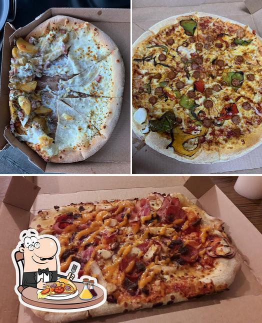 Try out various kinds of pizza