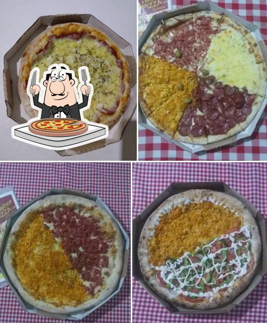 Experimente diversos variedades de pizza