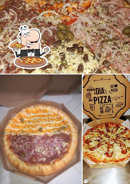 Experimente diversos tipos de pizza