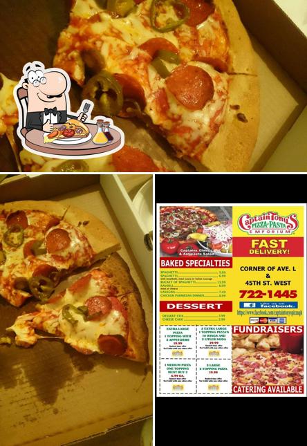 Pick pizza at Captain Tony's Pizza & Pasta