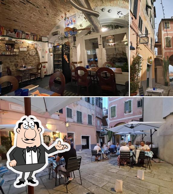 Gli interni di La Gritta Bordigotta