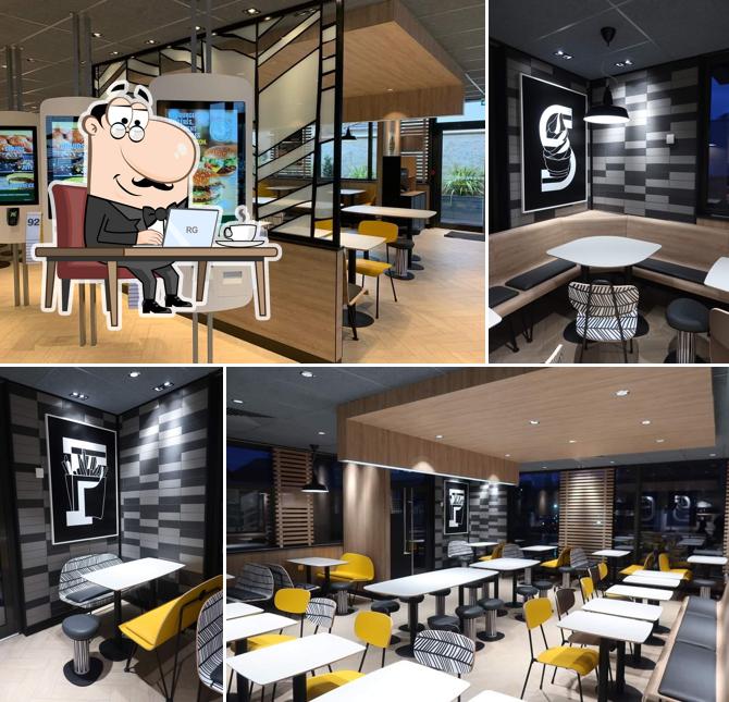 L'intérieur de McDonald's Tessancourt-sur-Aubette