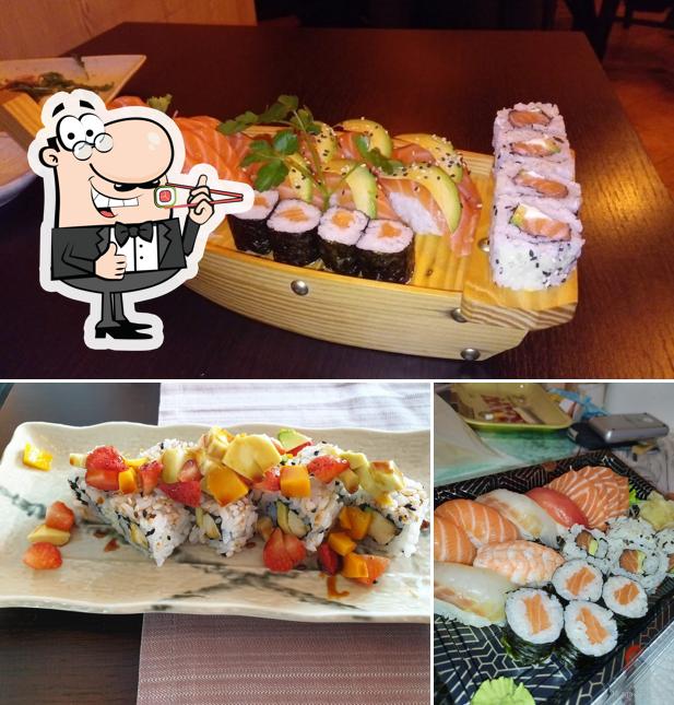 Scegli le diverse opzioni di sushi