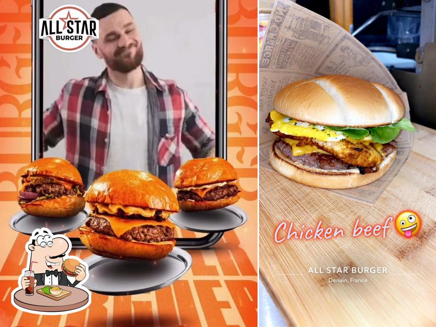 Faites-vous plaisir avec un hamburger à ALL STAR BURGER