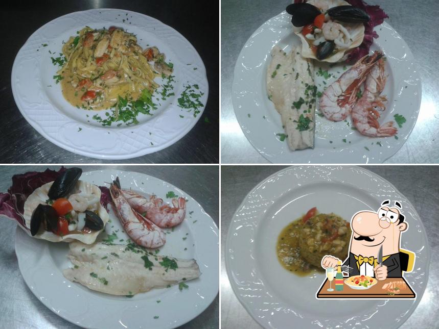 Platti al Ristorante Pizzeria Al Porticciolo