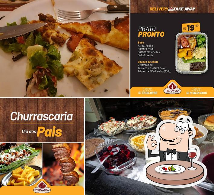 Food at Churrascaria, Galeteria e Pizzaria Primavera