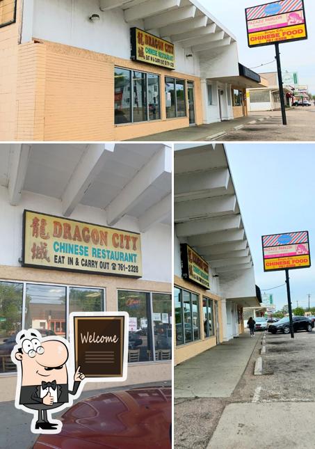 Look at the pic of Dragon City Restaurant