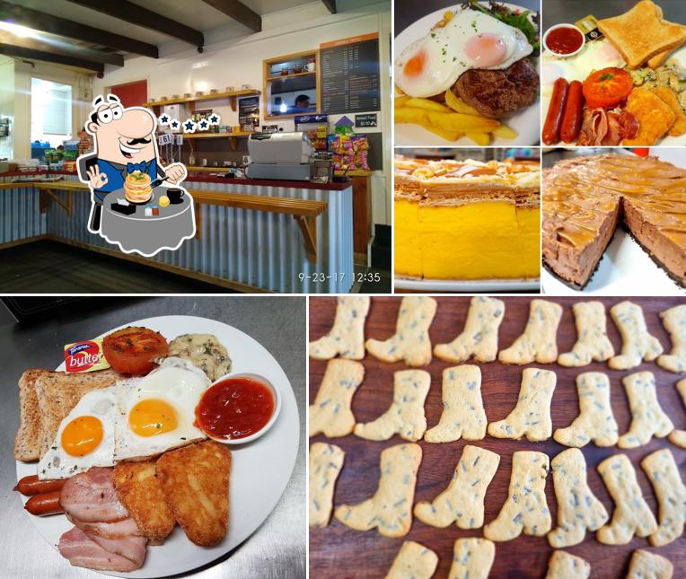 Food at Flat Hills Cafe And Tourist Park