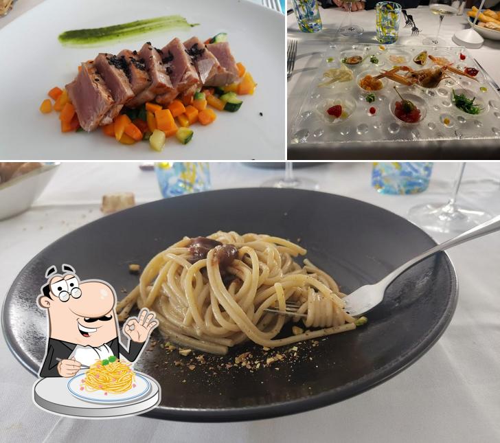 Spaghetti alla carbonara al La Darsena Restaurant
