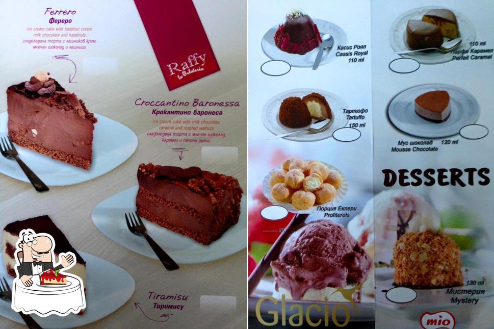 Браво "Bravo" sert une éventail de desserts