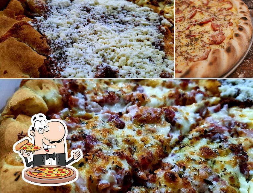 Peça pizza no Casillero Bistrô e Pizzaria